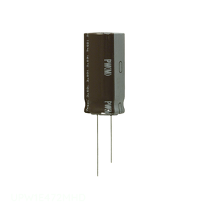 Condensador Original CAP ALUM 4700UF 20% 25V RADIAL UPW1E472MHD de Orificio Pasante 4700 uF - Product Image 1