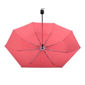 Parapluie pliant manuel publicitaire 3 sections personnalisé en polyester avec logo imprimé – Vente en gros Chine - Product Image 5