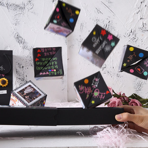 Échantillon gratuit Creative Explosion <span class=keywords><strong>Surprise</strong></span> <span class=keywords><strong>Album</strong></span> <span class=keywords><strong>Photo</strong></span> Popup Box Bomb Birthday Valentine's Day gift box - Product Image 2