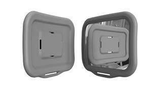 Grand miroir de sécurité pour bébé pour siège arrière de voiture, vision nocturne HD et 360° °   Ajustable pour surveiller l'enfant sans se retourner - Product Image 4