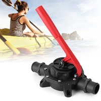 [États-Unis en stock] pompe à main à diaphragme avec poignée en plastique petite pompe de type poussoir à manivelle pour fournitures marines d'aspiration