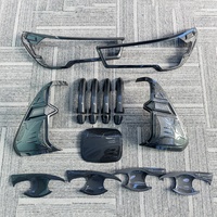 Kit de carrosserie KQD pour Hilux Revo 2016-ON : Cache-phare et accessoires extérieurs de voiture avec impression par transfert d'eau – Style moderne