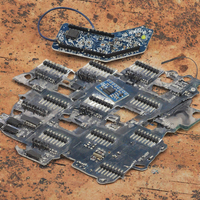 Module GY-BNO055 PCF8575 I2C vers module d'extension IO, circuits intégrés pour carte de développement