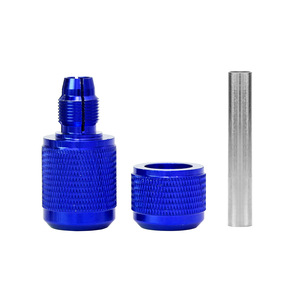 Empuñadura de Tatuaje Autoblocante de Aleación de Aluminio y Acero Inoxidable de <span class=keywords><strong>22</strong></span>/25 mm, Color Rosa Claro para Tiendas de Tatuajes - Product Image 3