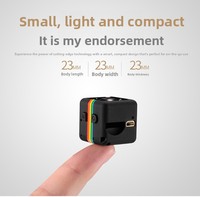 Mini caméra vidéo DV DVR Full HD 720p/1080p, micro caméra enregistreur avec vision nocturne pour l'action intérieure/extérieure, caméra sportive DV