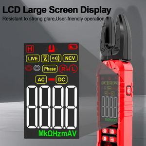 4000 đếm kỹ thuật số vạn năng kẹp đầu xoay USB phí thợ điện Công cụ AC DC hiện tại kẹp <span class=keywords><strong>Meter</strong></span> 200A kháng - Product Image 5
