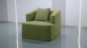 โซฟาครึ่งวงกลม 3 ที่นั่งปรับแต่งได้ รุ่น F05 โซฟาผ้ากำมะหยี่ทนทานพร้อมดีไซน์ปรับได้สำหรับอพาร์ตเมนต์ - Product Image 4