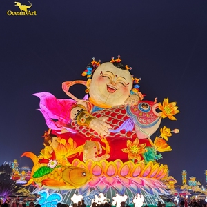 Ngoài trời không thấm nước dẫn lớn tổ chức sự kiện đèn lồng lễ hội đèn tùy chỉnh chủ đề đèn lồng tác phẩm điêu khắc - Product Image 1