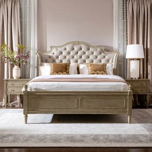 <span class=keywords><strong>Lit</strong></span> Queen Size moderne de style américain et luxueux de 1.8m avec 5 + tiroirs Meubles de maison - Product Image 1
