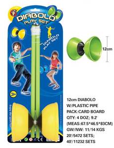 Juguetes Deportivos para Exteriores, Diábolo de Madera con Cuerda, Yoyo de Plástico para Niños - Product Image 4