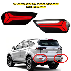 Luz Trasera LED de 4 Funciones para Parachoques de Coche, Luz de Advertencia Trasera, Accesorios de Iluminación de Repuesto para ISUZU <span class=keywords><strong>MU</strong></span>-X Mux 2021-2026 - Product Image 1