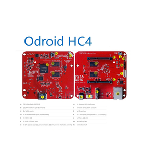 Carte de développement de serveur NAS ODROID-HC4 Amlogic S905X3 SATA Hardkernel - Product Image 2