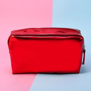 Trucco da donna da viaggio all'aperto per la borsa da toilette alla moda impermeabile con cerniera portatile Oxford materiale Girt - Product Image 5