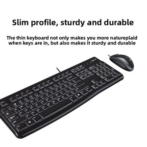 Logitech mk121p Bàn phím có dây và chuột thiết lập cho văn phòng và nhà - Product Image 4