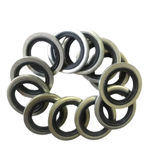 <span class=keywords><strong>Rondelle</strong></span> plate en acier inoxydable de grande taille, joint en laiton et en bronze, joint en <span class=keywords><strong>caoutchouc</strong></span> EPDM collé, rondelles DIN9021/ DIN125 ZP - Product Image 3