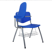 Chaise d'apprentissage en gros avec tablette d'écriture, mobilier scolaire, chaise et bureau