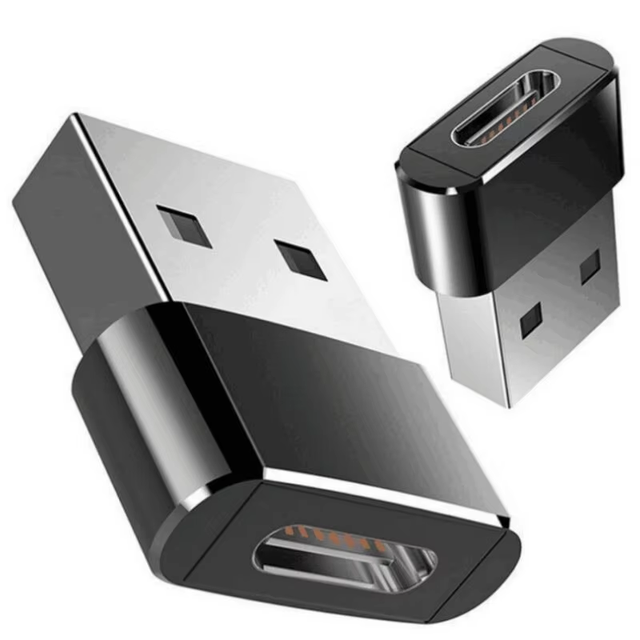 USB to USB C Converter Adapter Charging and 2.0 Data Transfer