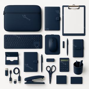 Pack d'accessoires <span class=keywords><strong>de</strong></span> bureau populaires pour cadres avec housse pour ordinateur portable, <span class=keywords><strong>calendrier</strong></span>, mug et ensemble <span class=keywords><strong>de</strong></span> stylos pour cadeaux <span class=keywords><strong>de</strong></span> bienvenue clients - Product Image 1