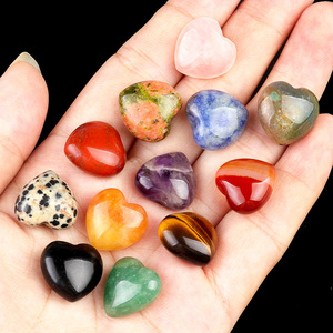 Offres Spéciales – Pendentif en Aventurine Polie de 15 mm, Cœur Sculpté en Améthyste Naturelle pour Bracelets, Colliers et Cadeaux DIY – Artisanat en Cristal - Product Image 4