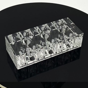 Custom Fabrication High Transparent Acrylic Parts Clear PMMA PC Mechanical Equipment Parts CNC Milling <b>Machining</b> <b>Service</b> - Product Image 6