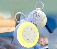 Machine portative de bruit blanc-Minuterie de sommeil-Rechargeable par USB-Machine de son de sommeil bébé