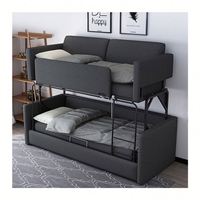 Nouvelle Tendance : Canapé-lit Pliant Multifonctionnel, Meuble de Couchage Facile à Utiliser, Mécanisme Robuste, Lit Superposé Pliant