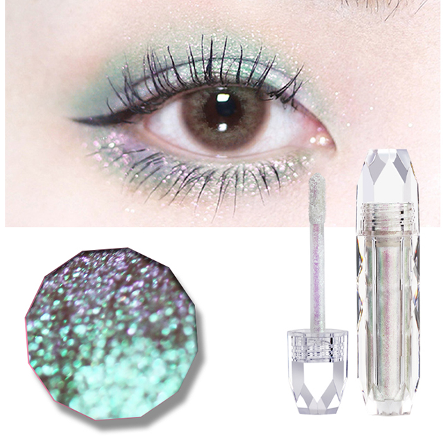 Алмазные мерцающие жидкие тени для век, мультихромированный макияж для глаз, для частного бренда, низкий минимальный заказ, блестящие тени для век, пигмент хамелеон, оптовая продажа