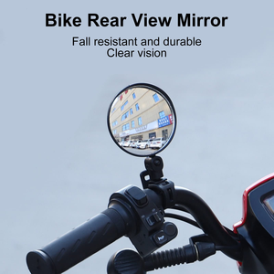 กระจกมองหลังมอเตอร์ไซค์แบบขายส่ง มุมกว้าง โค้งเว้า ปรับได้ 360 องศา - Product Image 4