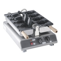 Machine à gaufres électrique professionnelle de qualité supérieure en forme de poisson, grande poêle Magikarp Taiyaki