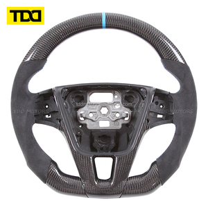 Volant en fibre de carbone véritable TDD compatible avec Volvo V60 V70 V40 R-Design S60 Polestar Concept V70 R-Design - Product Image 4