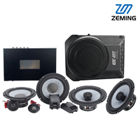 Système de haut-parleurs audio universel pour voiture, kit complet avec amplificateur, tweeter, son large bande pour voiture, camion et SUV