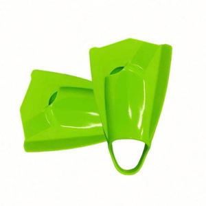 Palmes de natation courtes en silicone pour adultes, design à talon ouvert, pour entraînement, plongée et snorkeling, prix fabricant, logo personnalisé - Product Image 4