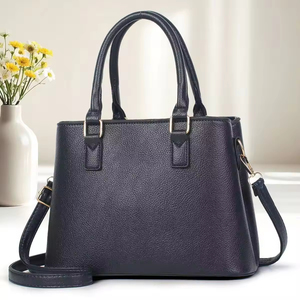 Sac fourre-tout en cuir PU blanc avec bandoulière amovible, fermeture à rabat classique, sac à main pour femme pour un usage quotidien - Product Image 5