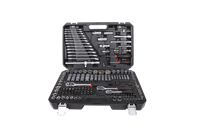 FIXMAN 216-teiliger Professioneller Steckschlüsselsatz 1/4" 3/8" 1/2" Antrieb Ratschenschlüssel Mechaniker-Werkzeugset CR-V Auto-Reparatur Handwerkzeugset BT216