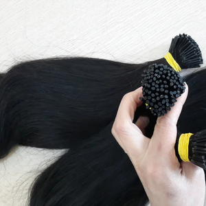 Extensiones de Cabello Humano de Alta Calidad con Punta K, Color Claro con Mechas, Extensiones de Cabello con Punta Plana de Queratina, Cabello Remy de Doble Trama con Punta Plana - Product Image 1