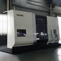 Centre d'usinage CNC 5 axes CTX1250 haute performance, tour à métaux de précision à grande vitesse pour la production de pièces complexes
