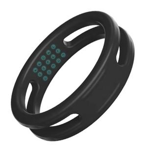 Silikon Doppel Penis Ring 3 mal Dick Locking Sexspielzeug für Männer Weiche Penis ringe mit Verzögerung szeit Feature - Product Image 1