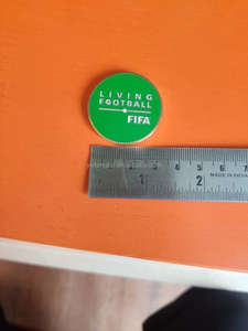 Pièce de monnaie de football portable écologique en alliage vert/bleu pour l'entraînement et l'arbitrage - Product Image 4