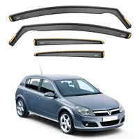 Déflecteurs de vent pour Vauxhall Astra H MK5 2004-2009 5 portes berline 4 pièces