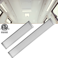 8mm de aluminio Delgado regulable Van luces de techo 12V LED Camper luz LED RV luz de techo LED marino Interior 12V LED RV luces