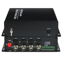 Convertisseurs de média optique à fibre vidéo 4 canaux 1080P HD CVI AHD TVI pour vidéosurveillance HD