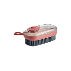 Utensilios de Limpieza para el Hogar, Cepillo para Platos de Cocina con Dispensador de Jabón Líquido, en Recipiente de Plástico - Product Image 6