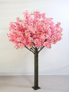 Arbre de <span class=keywords><strong>cerisier</strong></span> artificiel Shangpin bleu, rouge, blanc et violet, à branches tombantes, de 8 pieds, pour décoration extérieure - Product Image 2