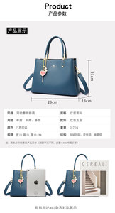 Bolso Mensajero de Cuero PU Suave de Lujo, Bolsos Cruzados de Diseño para Mujer, Bolsos de Mano y Carteras de Alta Calidad para Damas - Product Image 4