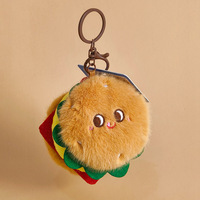 Nouveau style créatif, pendentif de collation de célébrité d'Internet, poupée en peluche alimentaire simulée, porte-clés, jouets en peluche pour enfants, cadeau de vacances