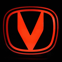 Emblème lumineux avant et arrière Plug and Play pour Changan UNI-V, logo LED lumineux, amélioration du badge