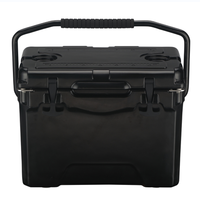 Glacière rotomoulée en LLDPE de 25 L avec poignée, isotherme et portable, idéale pour pique-nique, camping et activités de plein air
