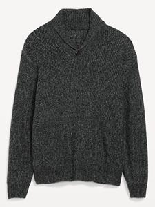 Pull en tricot à col châle pour homme, vêtement à la mode, personnalisé, texturé, taille Plus, OEM - Product Image 5