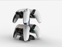 Schnell ladedock Kompatibel mit PlayStation 5 Edge & Dual Controller, PS5-Zubehör Ladestation