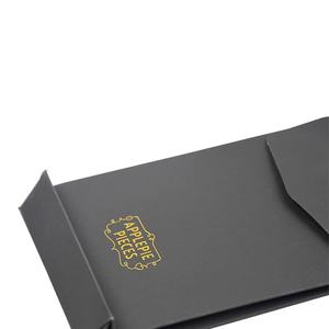 Enveloppe en papier de luxe de haute qualité pour invitation de mariage sur mesure avec logo en feuille d'or ou d'argent - Product Image 6